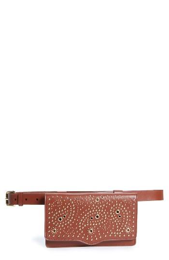 Rebecca Minkoff Bandana Stud Belt Bag - Brown