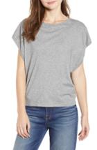 Women's 7 For All Mankind Tie Back Tee - Grey