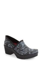 Women's Dansko 'richelle' Waterproof Rain & Gardening Clog .5-6us / 36eu M - Black