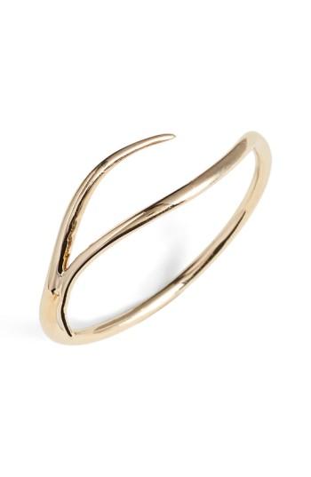 Women's Sarah & Sebastian 'tenor' Gold Wave Ring