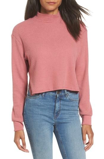 Women's Pst By Project Social T Thermal Crop Top - Pink