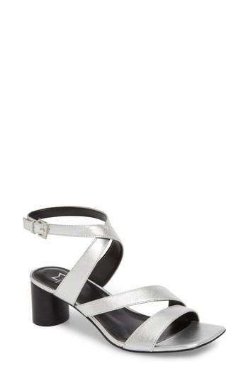 Women's Marc Fischer D Dana Strappy Sandal, Size 5.5 M - Black