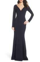 Women's Katie May Cleo Back Cutout Trumpet Gown