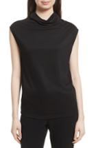 Women's Theory Draped Cowl Neck Stretch Jersey Top