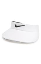 Women's Nike Aerobill Big Bill Golf Visor - White