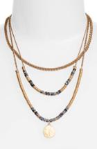 Women's Treasure & Bond Beaded Frontal Necklace