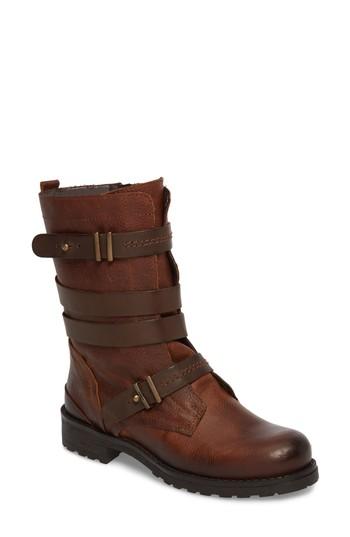 Women's Pajar Latias Waterproof Moto Boot -7.5us / 38eu - Brown