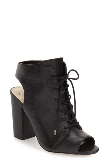 Women's Jessica Simpson 'klaya' Lace-up Sandal M - Black