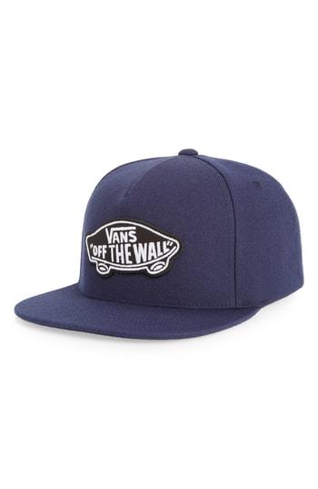 Men's Vans Classic Patch Baseball Cap - Blue