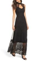 Women's Harlyn Mixed Lace Gown