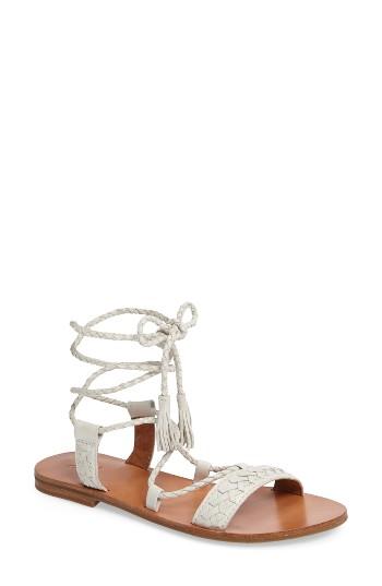Women's Frye Ruth Lace-up Sandal M - White