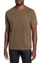 Men's Ymc Slubbed Pocket T-shirt - Green
