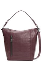 Frye Lena Leather Hobo - Burgundy