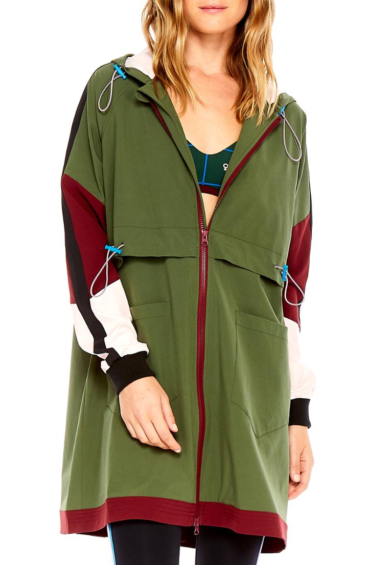 Women's The Upside Saratoga Water-resistant Jacket - Green