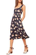 Women's Reformation Lanai Midi Dress - Blue