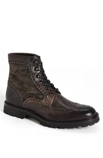 Men's Magnanni 'enzo' Wingtip Boot .5 M - Grey (online Only)