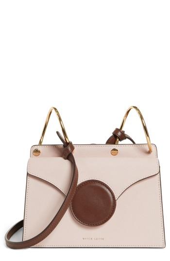 Danse Lente Mini Phoebe Leather Crossbody Bag - Pink