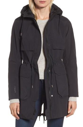 Women's Helly Hansen Boyne Hooded Primaloft Parka - Black