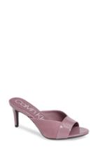 Women's Calvin Klein Laron Slide Sandal M - Purple