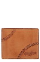 Men's Rawlings Line Drive Bifold Leather Wallet -