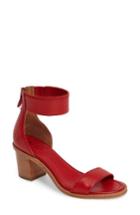 Women's Frye Brielle Studded Sandal .5 M - Red