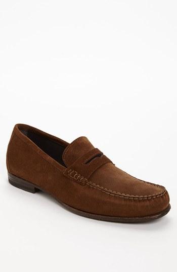 To Boot New York 'wilson' Suede Penny Loafer