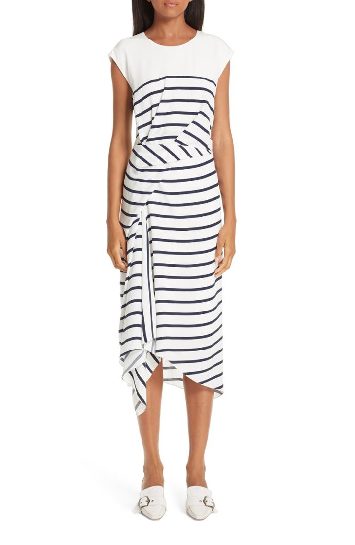 Women's Sies Marjan Olivia Drape Sleeve Dress - Red