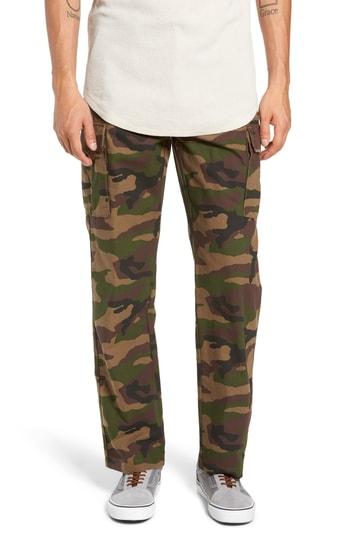 Men's Vans Draft Fit Cargo Pants, Size 29 - Green