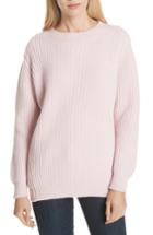 Women's & Daughter Inver Ribbed Wool & Cashmere Sweater - Pink
