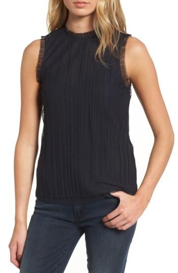 Women's Chelsea28 Dotted Mesh Top - Blue