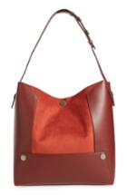 Stella Mccartney Small Faux Leather Bucket Bag - Red