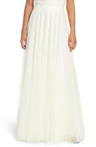 Women's Jenny Yoo 'winslow' Long Tulle A-line Skirt - White
