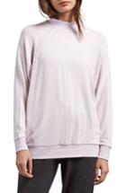 Women's Volcom Lil Mock Neck Fleece Sweatshirt - Purple