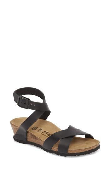 Women's Birkenstock Lola Wedge Sandal -7.5us / 38eu D - Black