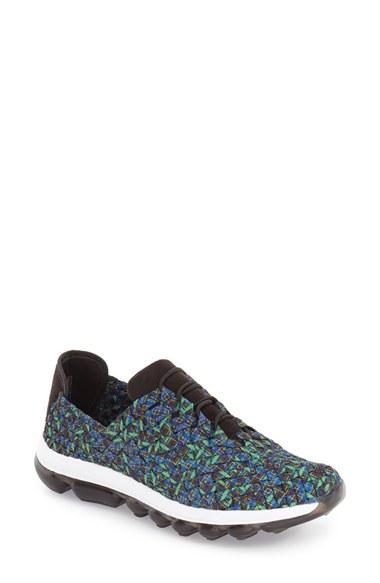Women's Bernie Mev. 'gummies Victoria' Stretch Woven Slip-on Sneaker Us / 35eu - Purple