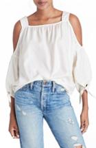 Women's Madewell Cold Shoulder Blouse