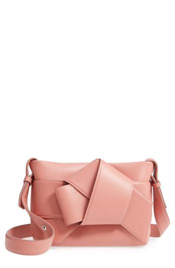 Acne Studios Musubi Knot Leather Handbag - Pink