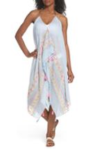 Women's Pool To Party Beach To Street Cover-up, Size - Blue