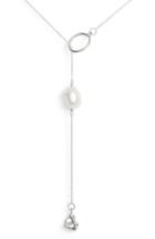 Women's Faris Neb Pearl Y-necklace