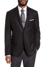 Men's Monte Rosso Classic Fit Cashmere Blazer S - Black