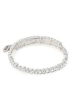 Women's Alex And Ani Snowbell Crystal Wrap Bracelet