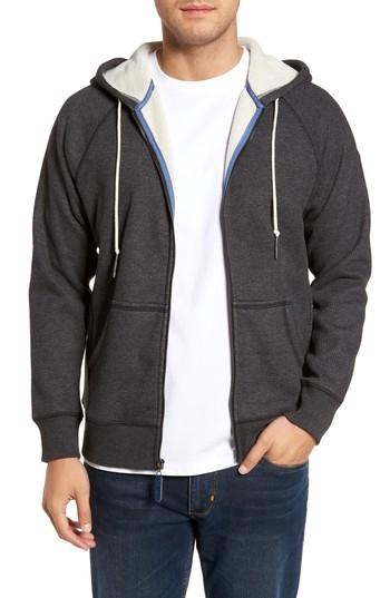 Men's Tommy Bahama Alaia Cove Standard Fit Zip Hoodie, Size - Black