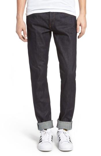 Men's The Unbranded Brand Ub401 Selvedge Skinny Fit Jeans - Blue