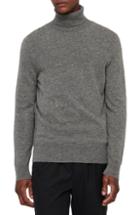 Men's Allsaints Nova Slim Fit Turtleneck Sweater - Grey