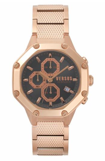 Men's Versus By Versace Kowloon Chronograph Bracelet Watch, 45mm