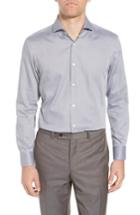 Men's Boss Sharp Fit Dress Shirt R - Grey