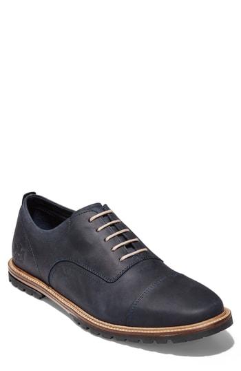 Men's Cole Haan Richardson Cap Toe Derby M - Blue