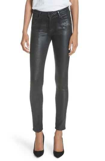 Women's Brockenbow Savana Side Stripe Coated Skinny Jeans