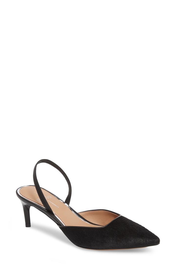 Women's Linea Paolo Bonney Ii Genuine Calf Hair Slingback Pump