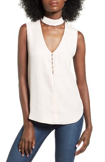 Women's Wayf Ridley Keyhole Top - Pink